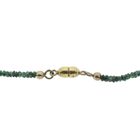 Image 3 of 9 carat emerald bead necklace
