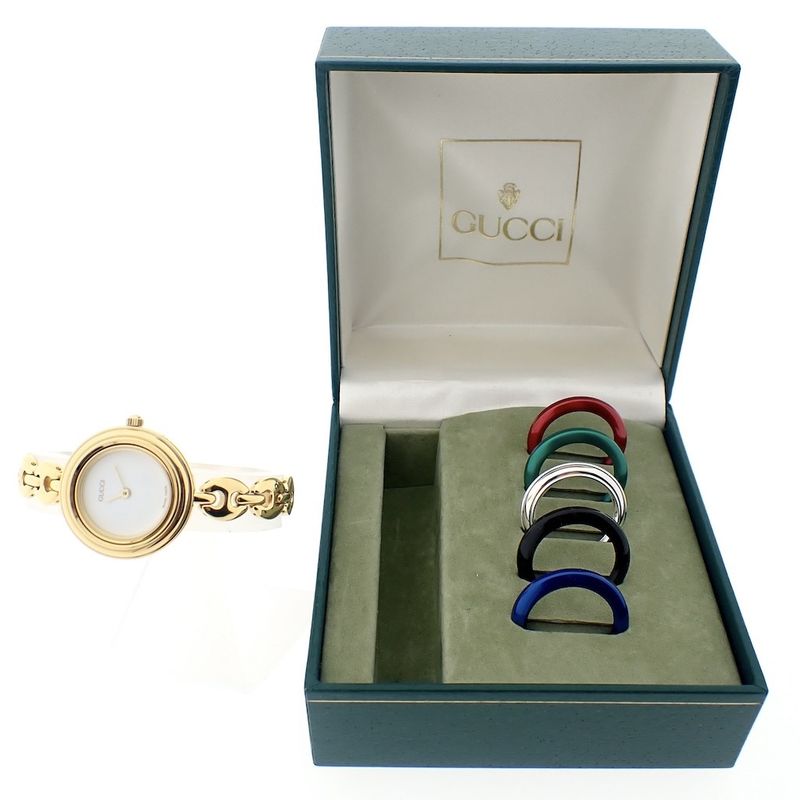 Image 2 of Gucci 'bezel watch'; Vintage women's watch