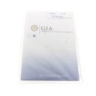 Image 5 of 18-karat white gold solitaire ring with 0.37 ct diamond