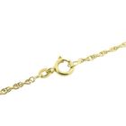 Image 5 of Golden twisted link chain with balls.