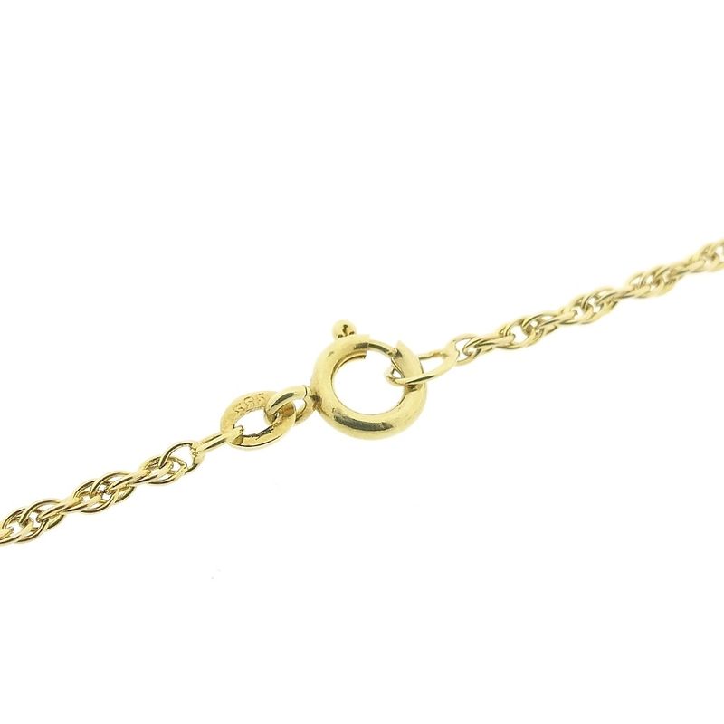 Image 5 of Golden twisted link chain with balls.