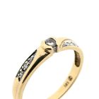 Image 3 of Yellow Gold Diamond Ring; 0.10 ct; 14 Karat; Size 17