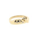 Image 3 of Gold subtle ring with zirconia