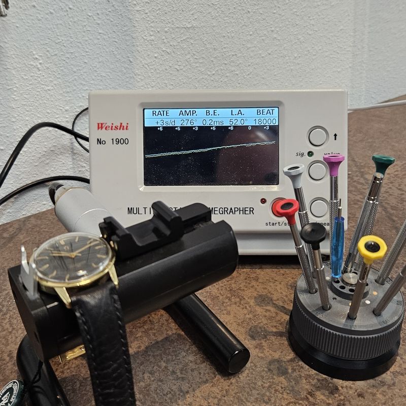 Image 18 of Omega 'Seamaster 30' 135.007; Vintage 14k. goldcap heren horloge