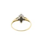 Image 4 of Gold Surround Ring with Diamonds; 0.26 ct.