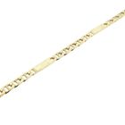 Image 5 of Gold Figaro link bracelet