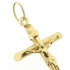 Image 6 of 19.2 ct gold pendant of a cross with corpus | INRI