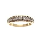 Image 2 of Gold ring with diamonds; 0.54 ct.
