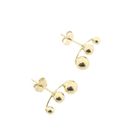 Image 8 of Gold stud earrings | Balls
