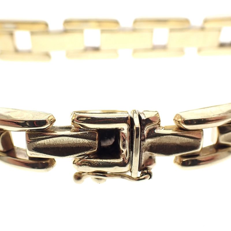 Image 4 of 8-karat Bismarck link bracelet | 18.5 cm
