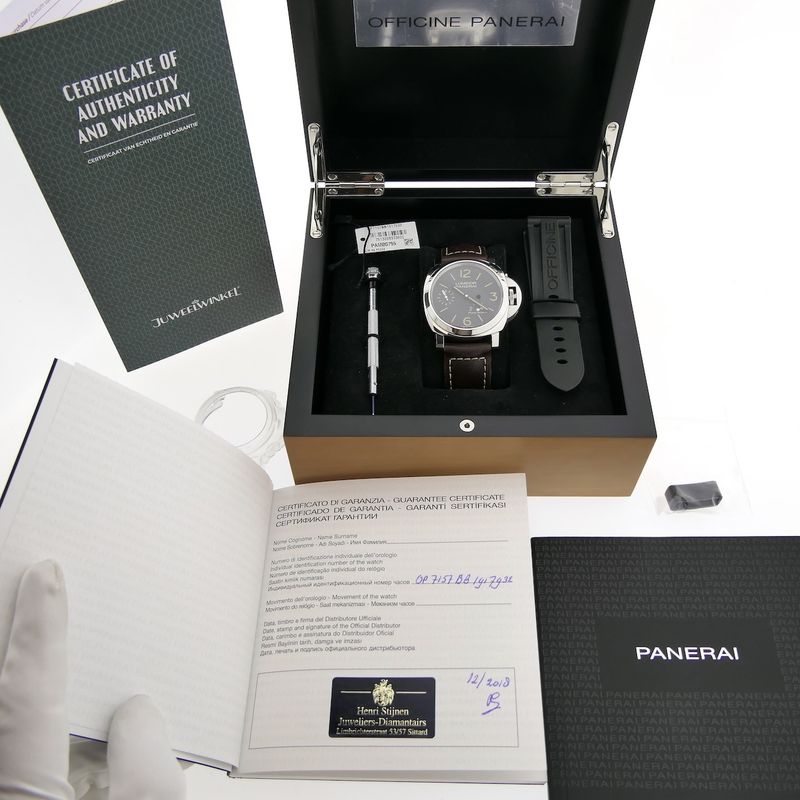 Image 4 of Panerai Luminor '8 Days' PAM00795; Men's watch with 8 days power reserve