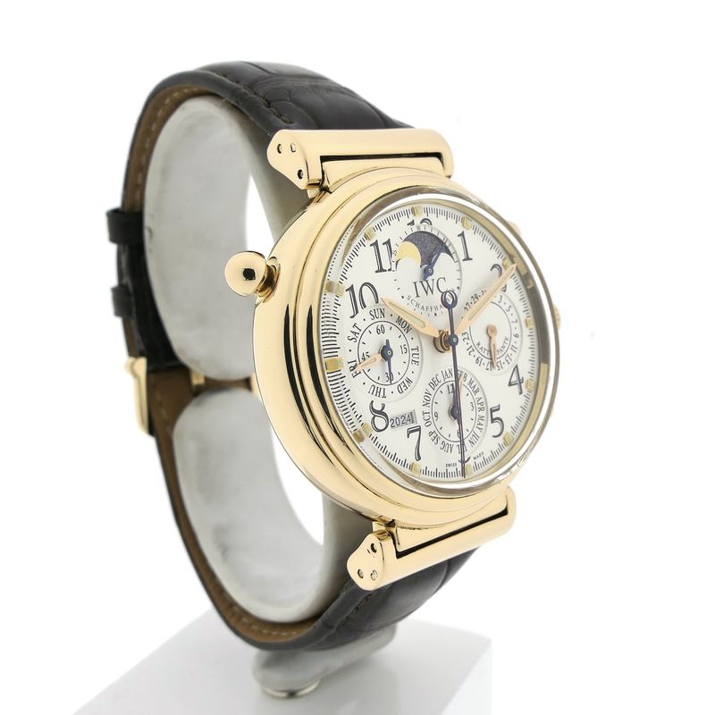 Image 3 of IWC Da Vinci Perpetual Calendar Rattrapante Chronograph IW3754-003; 18k rose gold men's watch