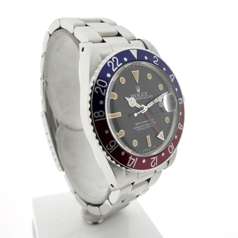 Image 3 of Rolex GMT-Master 'Pepsi' 16750; Vintage men's watch