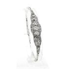 Afbeelding 1 van Witgouden Art-deco armband met diamanten; Ca. 1,29 ct. | 19 cm