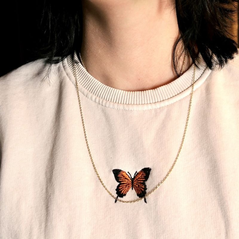 Image 4 of 18K Gold Anchor Link Chain | 61 cm