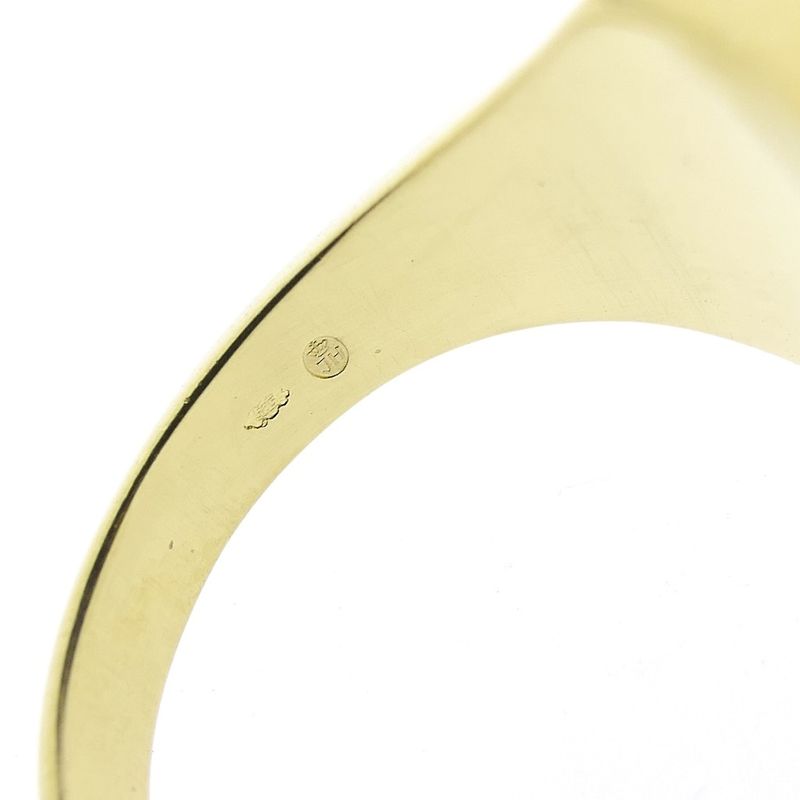 Image 6 of Gold signet ring with carnelian | Men