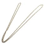 Image 7 of Gold long Singapore link chain