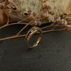 Image 2 of Gold subtle ring with zirconia