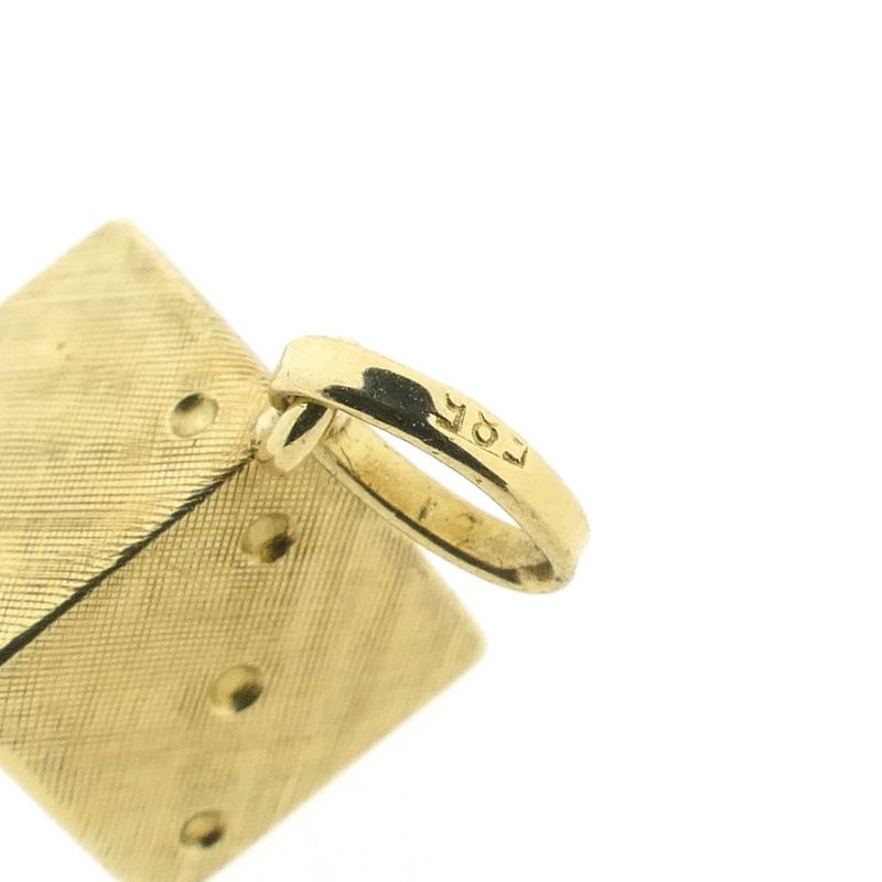 Image 6 of Gold pendant of a dice