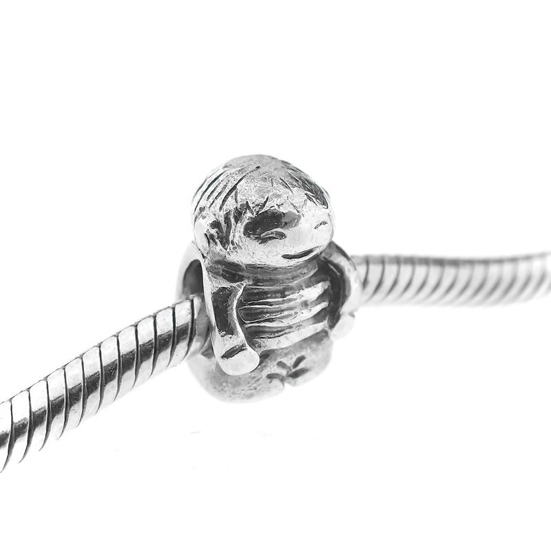 Image 2 of Pandora charm; Silver; Boy