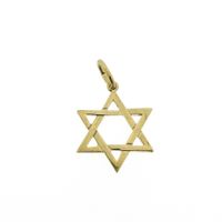 Gold pendant of a Star of David