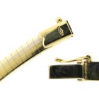 Image 5 of Two-tone gold Omega link necklace