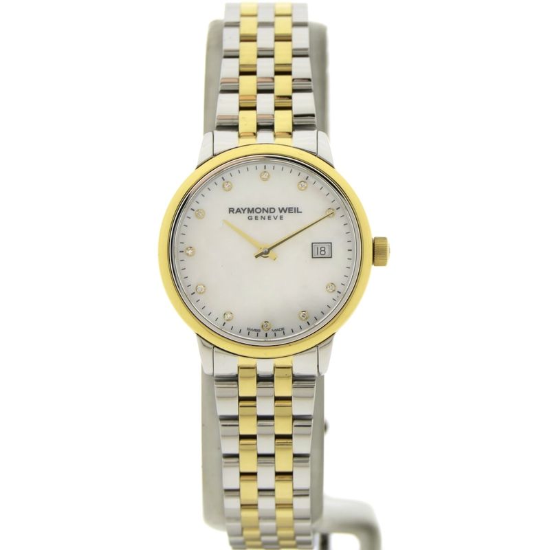 Image 1 of Raymond Weil Toccata 5985-STP-97081; Bi-color women's watch with diamonds
