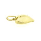 Image 8 of Gold heart pendant with diamond | 0.005 ct.