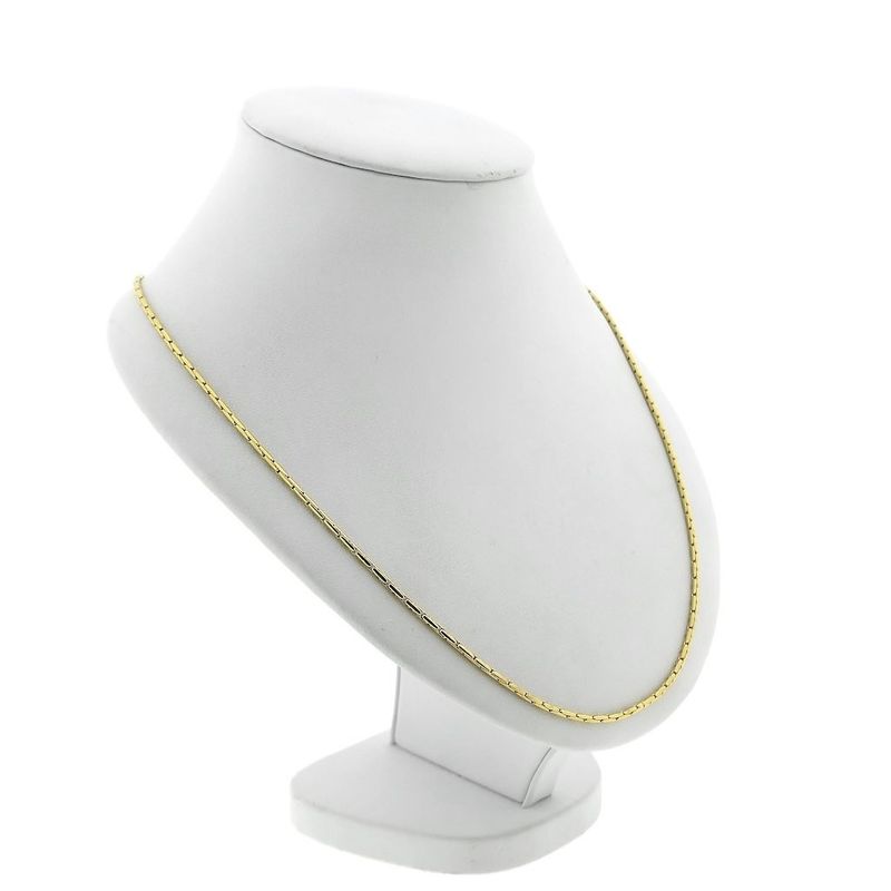 Image 3 of Gold Cardano link necklace