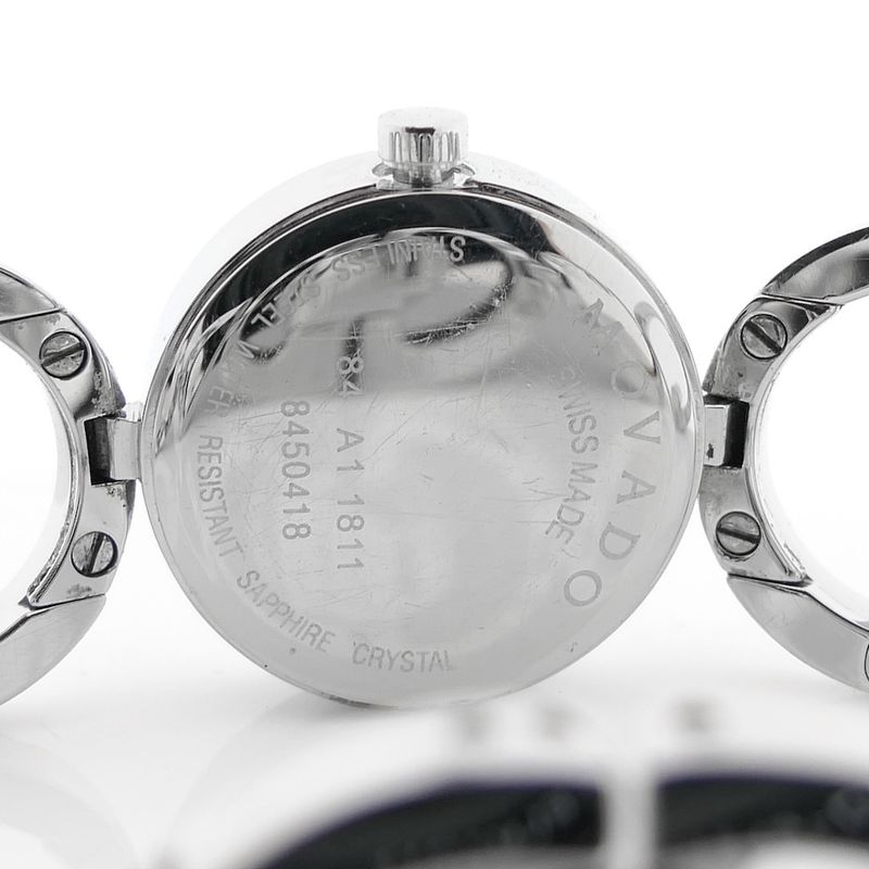 Image 13 of Movado 84 A1 1811 Ono Museum; Women's watch with diamonds