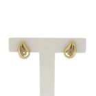Image 2 of Gold stud earrings with zirconia