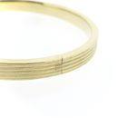 Image 3 of Vintage gold slave bracelet; Size M