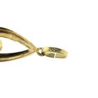 Image 4 of Gold minimalist pendant with zirconia