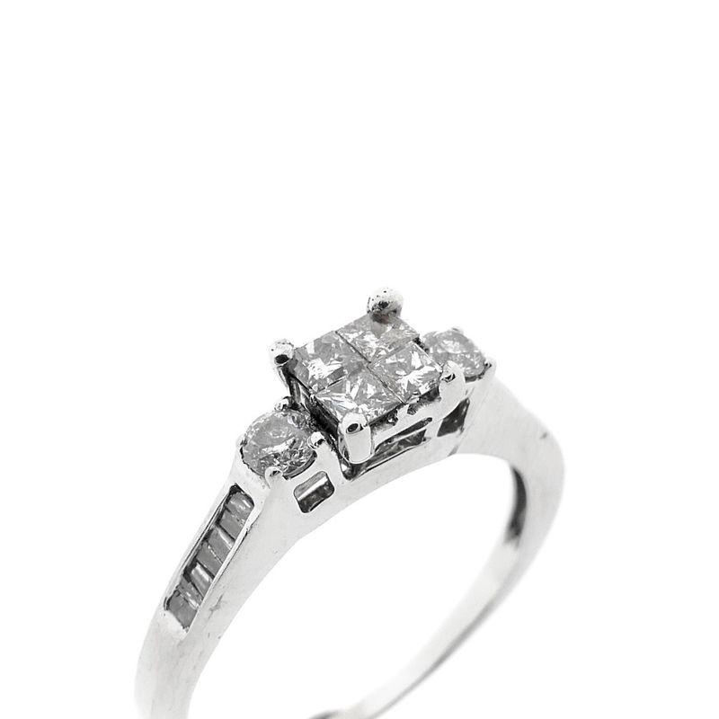 Image 3 of 8 carat fantasy ring with diamond 0.50 ct.