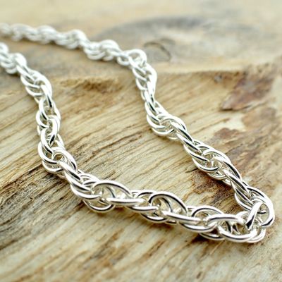 Image 2 of Silver Singapore link bracelet | 18 cm