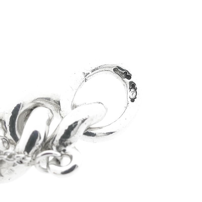 Image 6 of Solid silver gourmet link bracelet.