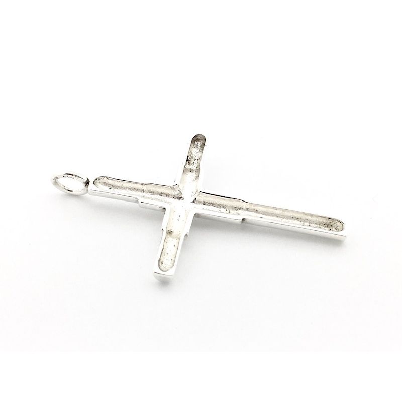 Image 3 of Silver cross; pendant