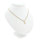 Image 4 of Gold minimalist pendant with zirconia