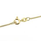 Image 4 of Gold gourmet link chain | 37.5 cm