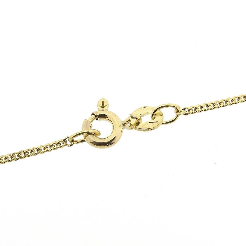 Image 4 of Gold gourmet link chain | 37.5 cm