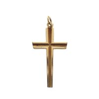 Gold pendant of a cross