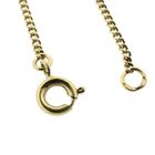 Image 3 of Gold gourmet link chain | 50 cm