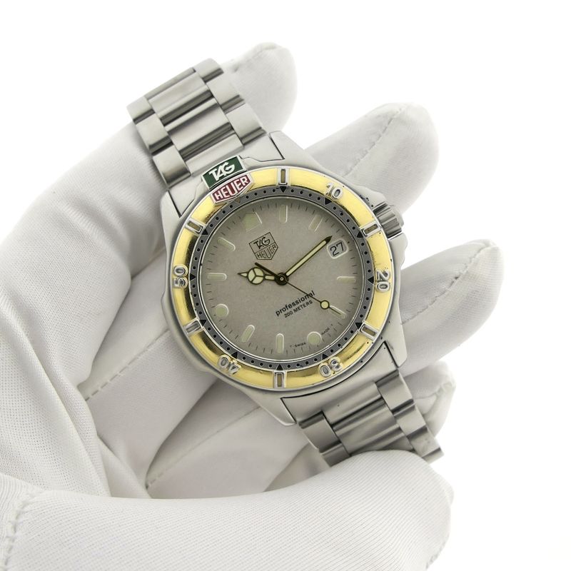 Image 6 of TAG Heuer 4000; Bi-color heren horloge