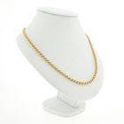 Image 5 of Gold jasseron link chain | 60.5 cm
