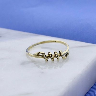 Image 2 of Woven Gold Ring