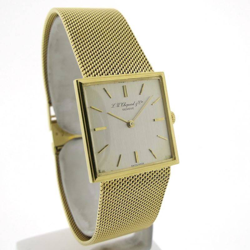 Image 3 of L.U. Chopard & Cie; Vintage 18k gold watch