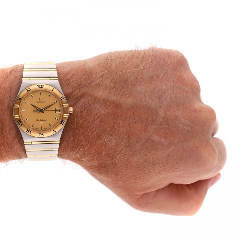 Image 14 of Omega Constellation 'Full-Bar' 1212.30.00; Bicolor Men's Watch