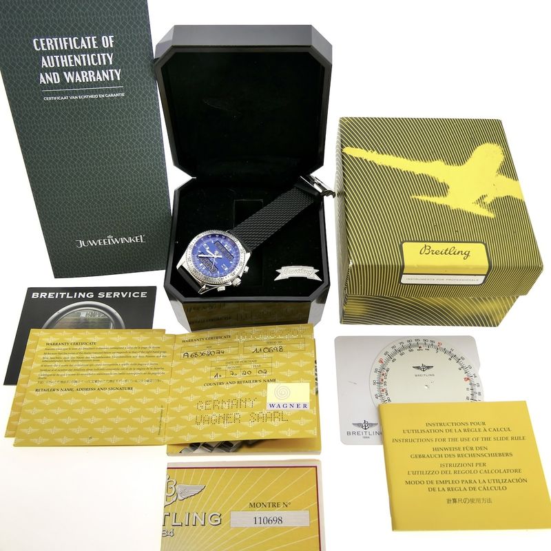 Image 15 of Breitling B-1 A68362; Men's pilot's watch