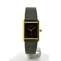 Cartier Tank Vermeil; Vintage mechanical women's watch