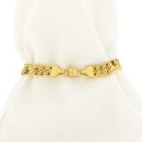 Golden Prince of Wales link bracelet
